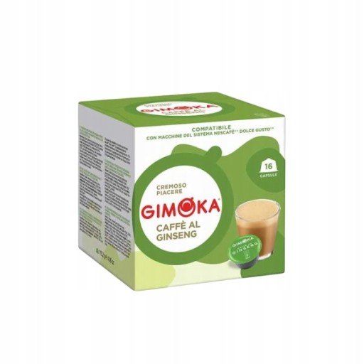 Dolce Gusto Gimoka Ženšen kapsuly x16