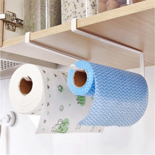 UNIVERZÁLNA ÚCHYTKA KUCHYŇSKÉ PAPIEROVÉ UTERÁKY VEŠIAK LOFT bez vŕtania