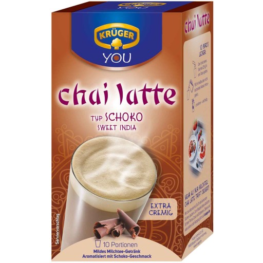 Kruger Chai Latte čaj s čokoládovým mliekom Nemecko
