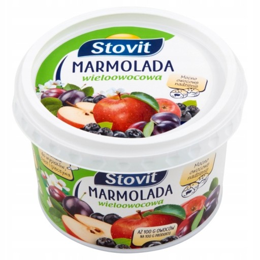 Stovit MARMELÁDOVÉ VIACOVOCNÉ DONUTY 240g