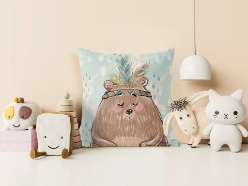 Obliečka na vankúš BEAR 45CM VEĽKÝ vankúš