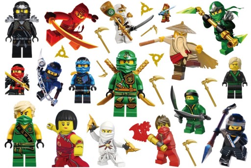 UMÝVAJÚCE TETOVANIE PRE DETI NINJAGO NINJA GO CG397
