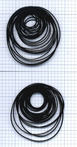 SADA HNACÍCH REMEŇOV 1mmx1mm 50 KS