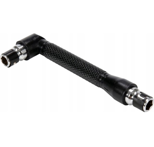 SKRUTKOVAČ S UHLOVOU RÚČKOU NA HROTY 1/4 MAGNETICKÝ ADAPTÉR + BROTY 10x