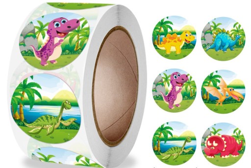 Motivačné nálepky pre deti, 100 kusov, 2,5 cm
