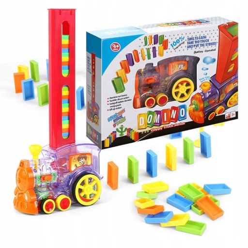 RADY LOKOMOTÍV VLAKOV SLEDUJÚCE DOMINO BLOKY