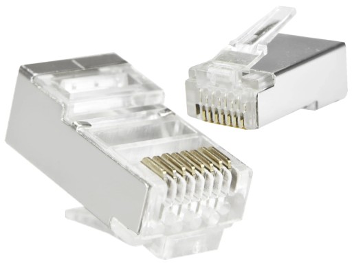 Sieťový internetový konektor RJ45 FTP Cat5e