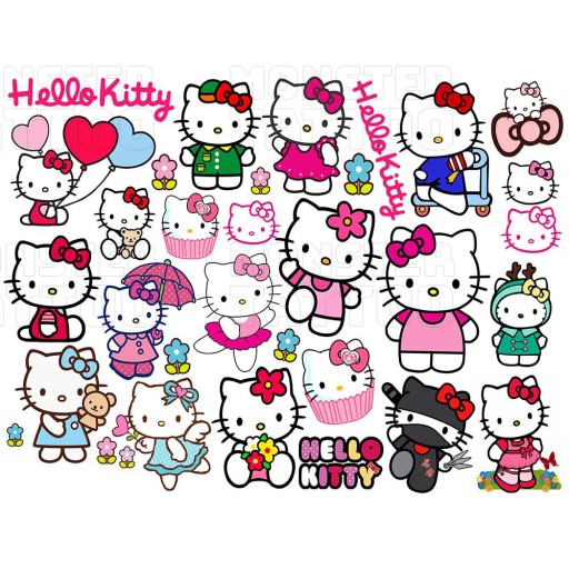UMÝVAJÚCE DOČASNÉ TETOVANIE PRE DETI HELLO KITTY ORIGINÁLNE DIZAJNY