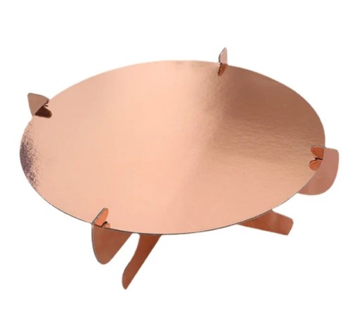 RUŽOVÝ ZLATÝ PLECH na tortu MUFFINS zdobenie torty