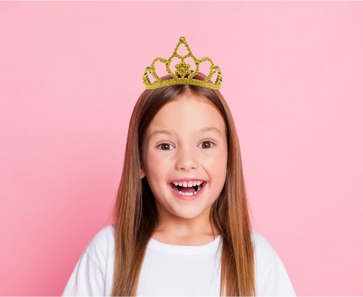ZLATÝ diadém PRE PRINCEZNÚ - Pekne spracovaný
