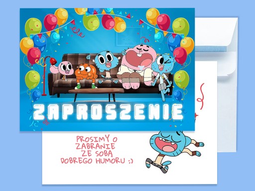 POZVANIE DO NEUVERITEĽNÉHO SVETA GUMBALLU NA NARODENINY DIEŤAŤA + OBÁLKA ZDARMA