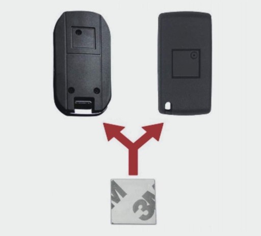 Emblém Peugeot odznak kľúč na diaľkové ovládanie logo 16mm