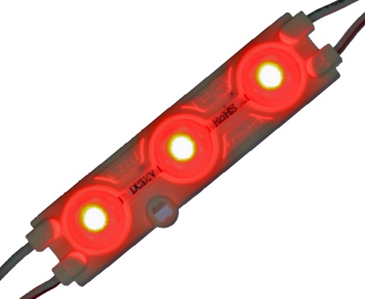 LED MODUL ČERVENÁ ŠOŠOVKA + ALU + OVLÁDAČ SUPER