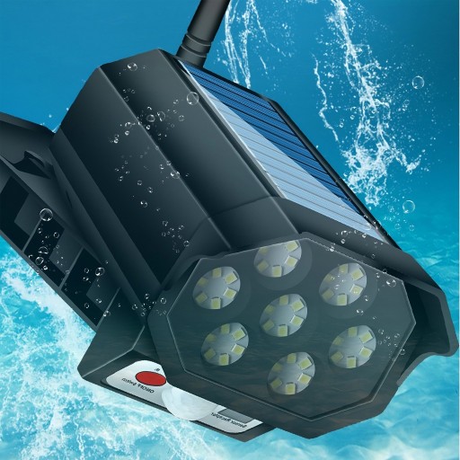 DUMMY CAMERA LED SOLÁRNA LAMPA SO SNÍMAČOM POHYBU