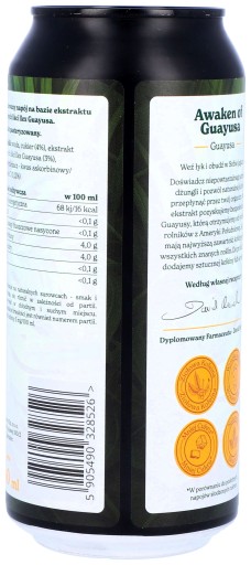 Energetický nápoj Apoteaker's Awaken of Guayusa Tea 440 ml