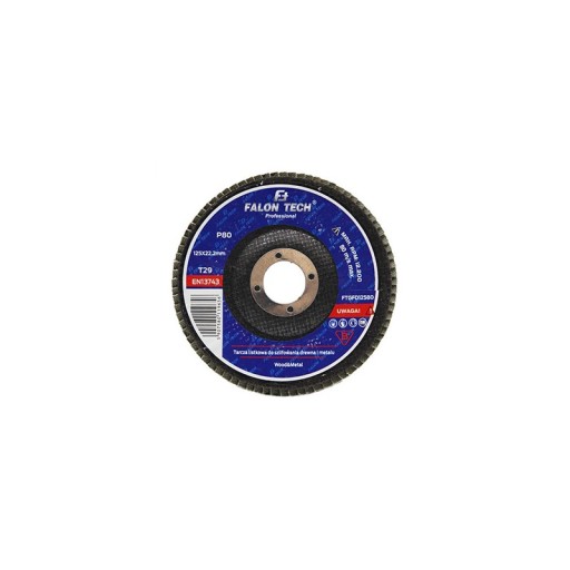KLAPKOVÝ KOTÚČ NA BRÚSENIE 125mm GR 120