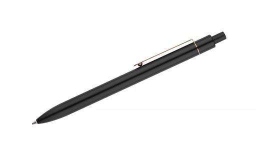 Štýlové matné hliníkové GEL PEN so zlatým klipom