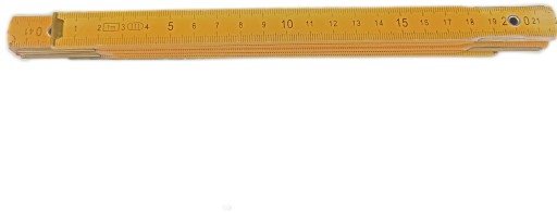 Skladacia miera, drevený meter, 1 meter palec