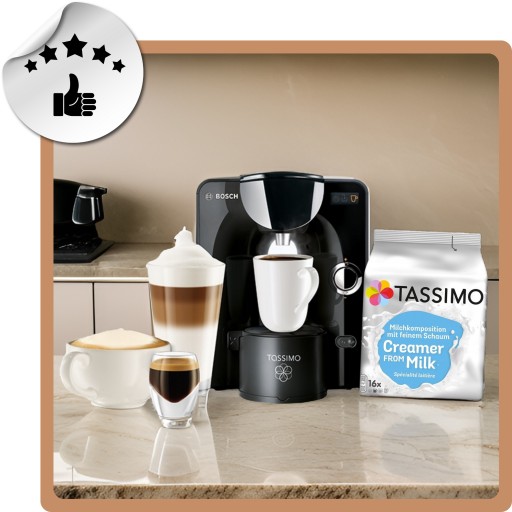 Mliečne kapsuly do Tassimo Creamer From Milk espresso MLIEKO PENA 16 ks