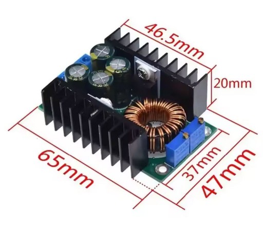 DC-DC MENIČ NAPÄTIA 5-40V-->1,2-35V STEP-DOWN 9A 300W