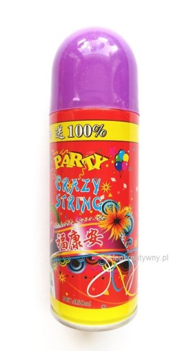 SERPENTINE KONFETTI SPREJ NARODENINOVÁ PÁRTY 250ml