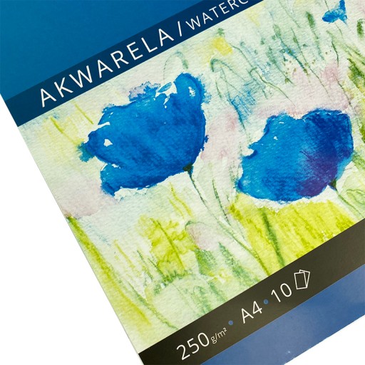 AKVARELOVÝ BLOK A4 10 LISTOVÝ 250G