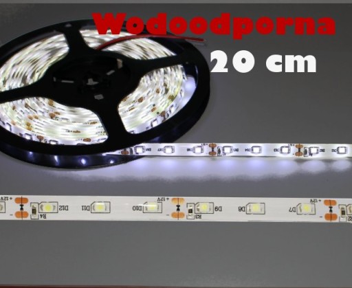 LED pás 3528 Studená biela (20cm) /1649