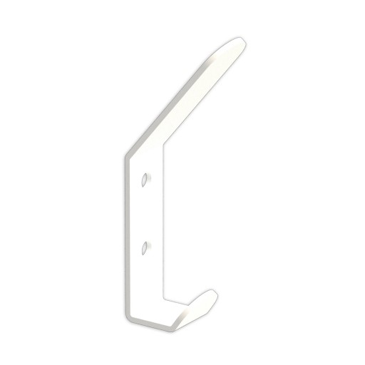 LOFT biely nástenný vešiak na oblečenie JAVA MINI
