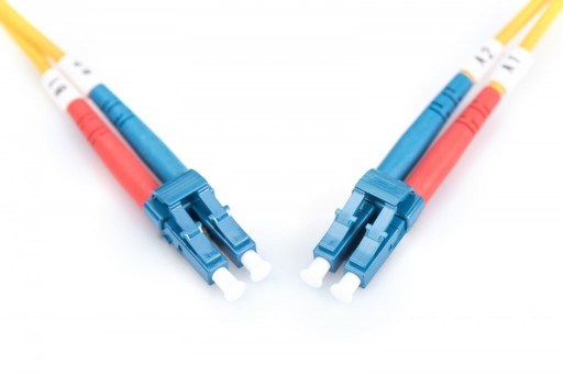 DIGITUS Patchcord FO SM 09/125 OS2 LC-LC duplex 1m