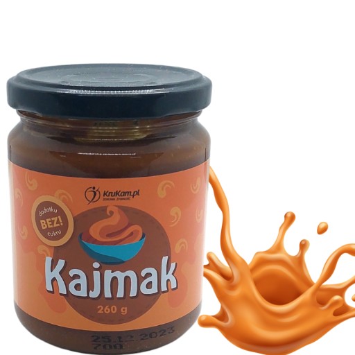 Krukam Kajmak Korowkowa Masa BEZ CUKRU - Sladené erytritolom