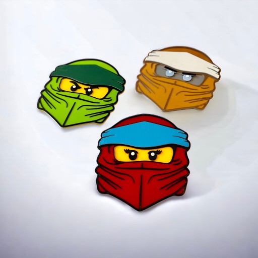 KAJAWIS Dekoračná dekorácia v štýle LEGO ninjago 3D samolepiek na stenu NINJA