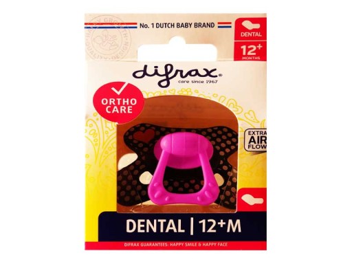 DYNAMICKÝ ORTODONTICKÝ SILIKÓNOVÝ DUSÍK DIFRAX 12+ m