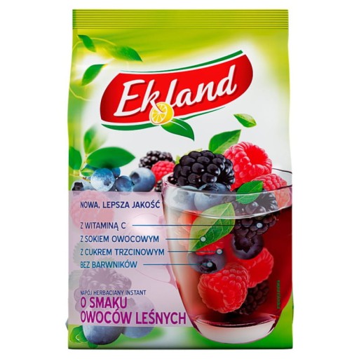 Ekland Owoce Leśne 300g instantný čajový nápoj