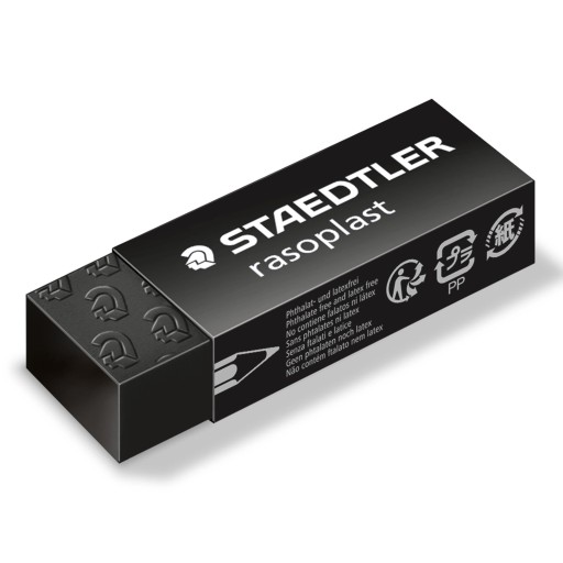 Veľká čierna guma Rasoplast Staedtler