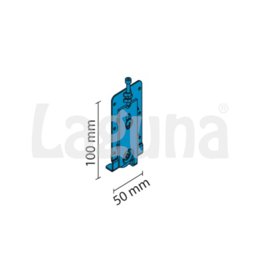 Spodné kovanie Laguna pre pojazd dverí SLIM 8800