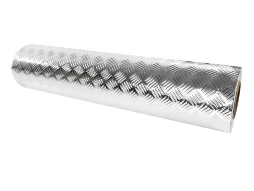 Samolepiaca fólia, metalíza, 3D rebrovaný list