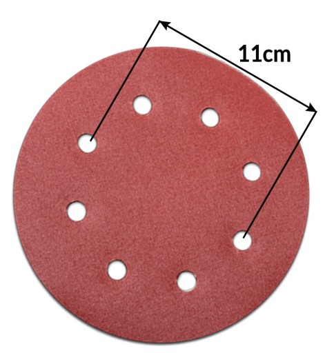 BRÚSNY PAPIEROVÝ DISK PRE BRÚSKU 190MM VELCRO 240