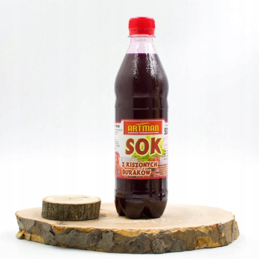 ZAKWAS Cviklová šťava nakladaná 500 ml 0,5l ARTMAN