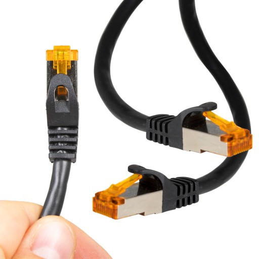 INTERNETOVÝ KÁBEL LAN ETHERNET PATCHCORD RJ45 SFTP 10Gb CAT6a 1,5M