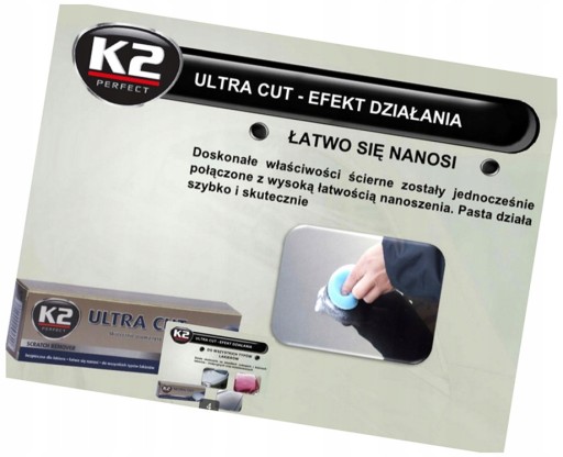 K2 ULTRA CUT PRE EFEKTÍVNE ODSTRAŇOVANIE ŠKRABINCOV 100g 951