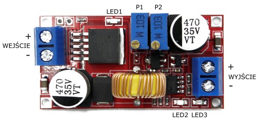 CC CV STEP-DOWN CONVERTER XL4015 1,25V 36V 5A