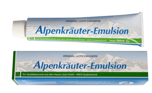 Alpenkrauter Emulsion GERMAN Emulsion Mast na úľavu od bolesti 200ml ORIGINÁL