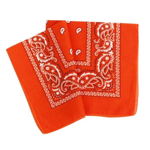 BANDANA BANDANA ŠÁLKA, ORANŽOVÁ