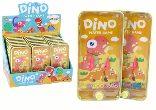 Vodná arkádová herná konzola Telefón Dinosaurus žltý