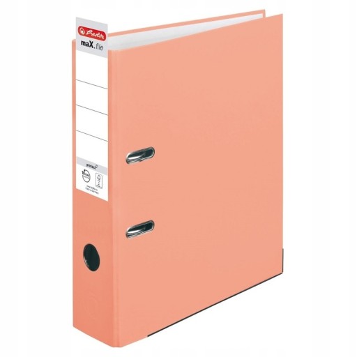 Herlitz A4 Q.zakladač 8cm lososovoružový