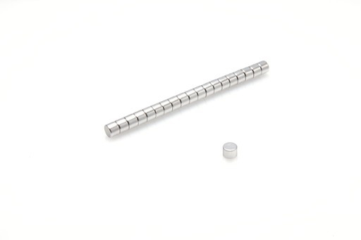 Neodymový magnet valcový MW 4x3 N38 50 ks