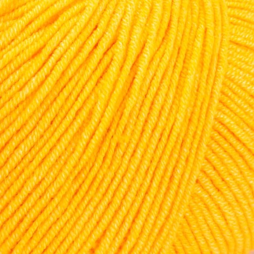 YARNART JEANS 35 žltá priadza