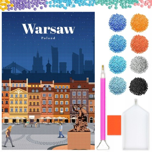 DIAMANTOVÁ VÝŠIVKA Diamantová maľba Diamantová mozaika pre deti 5D sada