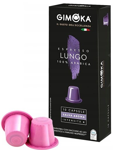 Gimoka 10ks kapsúl Nespresso Lungo