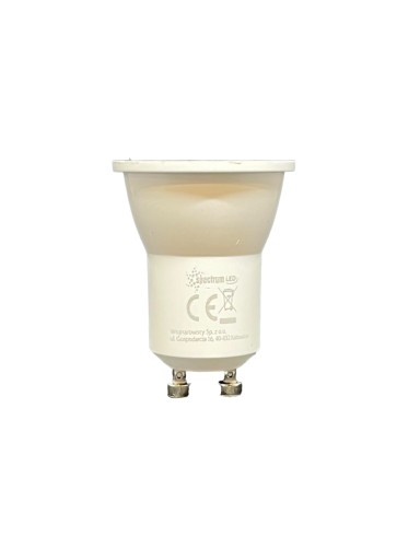 LED ŽIAROVKA MR11 230V 4W = 34W GU10 35mm TEPL.